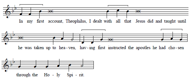reading melody with ornaments