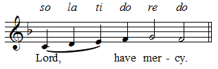 Small litany, 2