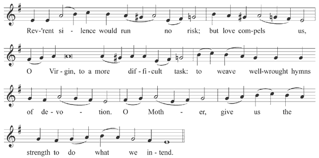 Kontakion of the Resurrection - tone 1