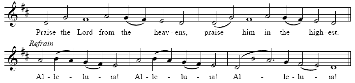 Kontakion of the Resurrection - tone 1